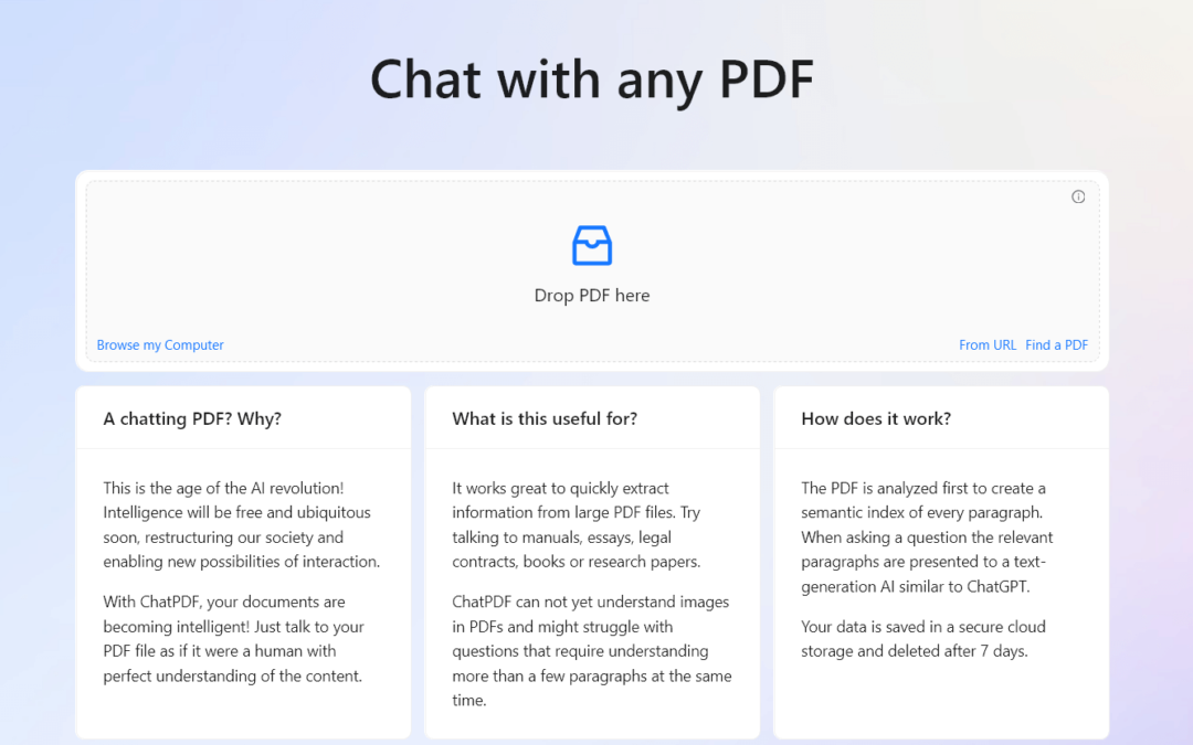 ¡No pierdas tiempo leyendo PDFs! Descubre cómo extraer la información que necesitas en segundos
