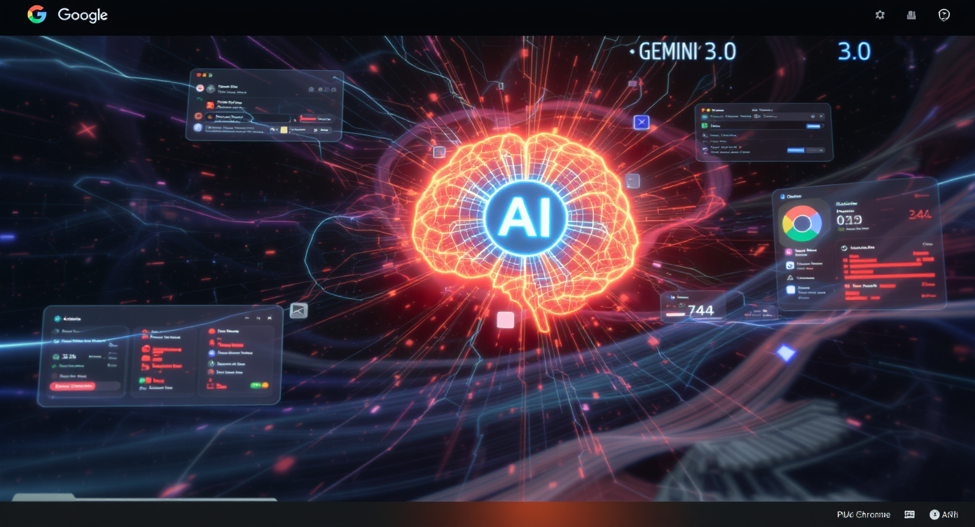 Gemini 3 sitio web diseño SaaS